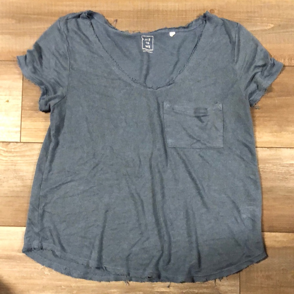 Worn looking t-shirt